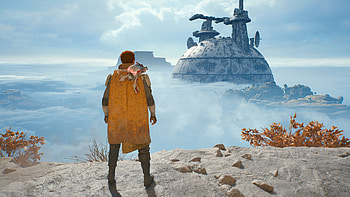 Jedi Survivor, Jedi, Cal Kestis, Star Wars, fog, video game, Star Wars Jedi: Survivor HD wallpaper