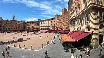 Mangia Tower, Siena, Dorf, Europa HD wallpaper
