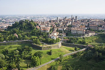 Bergamo, que views, Italy, Splendid landscapes HD wallpaper
