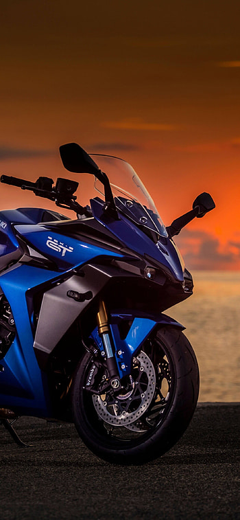 Suzuki GSX-S1000GT, Sports bike excellence, Exhilarating sunrise ride, Power and performance HD phone wallpaper