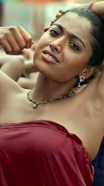 Rashmika mandanna, pushpa HD phone wallpaper