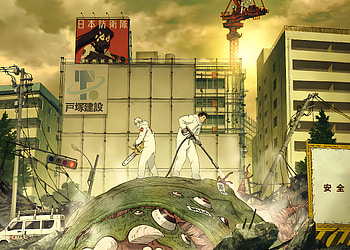 Anime, Kaiju No. 8, Kafka Hibino, Reno Ichikawa HD wallpaper