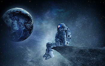Hope Everything Right , astronaut, artist, artwork, digital-art, planet HD wallpaper