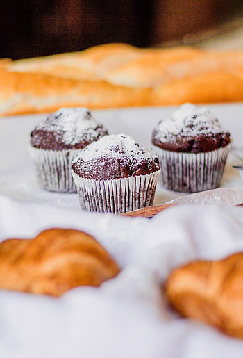 Food, Desert, Bakery Products, Baking, Cupcakes, Cookery, Cooking HD phone wallpaper