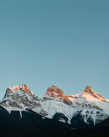 Nature, Mountains, Snow, Rocks, Vertex, Tops, Snow Covered, Snowbound HD phone wallpaper