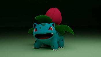 Ivysaur, 3D printed object, STL file HD wallpaper