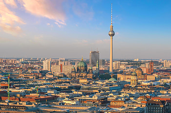 Berlin Skyline, Travel destination, Historic landmarks, Urban cityscape HD wallpaper