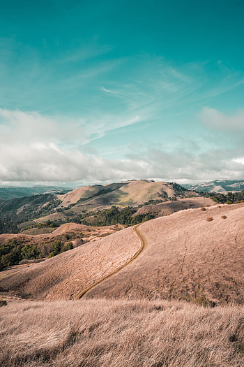 Landscape, Nature, View From Above, Road, Hills HD phone wallpaper