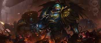 Guilliman, Ultramarines (Warhammer 40k), video game, Warhammer 40k HD wallpaper