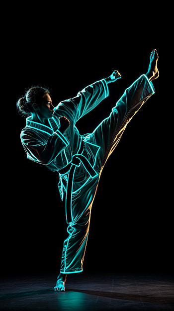 Karate Power: Dynamic Martial Arts HD phone wallpaper