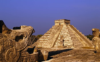 Chichen Itza, Mexico HD wallpaper
