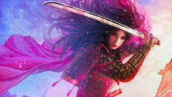 Fantasy Samurai: Legendary Warrior, fantasy, samurai HD wallpaper