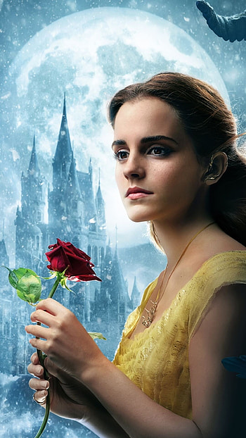 Emma Watson as Belle, Top backgrounds, Belle HD phone wallpaper