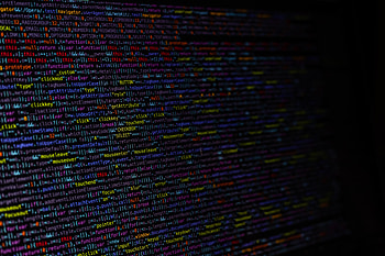 Code, Characters, Symbols, Programming, Dark, Screen HD wallpaper