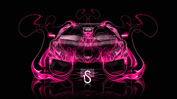 Pink And Black Lamborghini 3 . Pink And Black Lamborghini 3 HD wallpaper