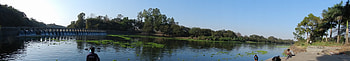 1, river, pic, chinchwad, panorama HD wallpaper