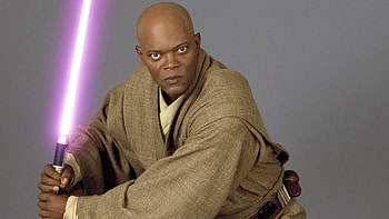 Former Jedi, Samuel L. Jackson, Star Wars, Mace Windu HD wallpaper