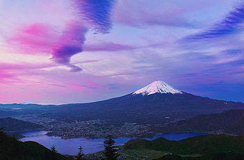 Japan, Mount Fuji, , Volcanoes HD wallpaper