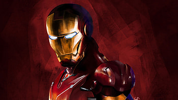 Iron Man Paint Art, iron-man, artwork, superheroes, digital-art HD wallpaper