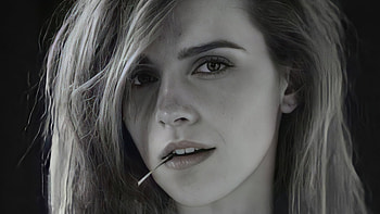 Emma Watson Monochrome 2020, emma-watson, celebrities, girls, monochrome, black-and-white HD wallpaper