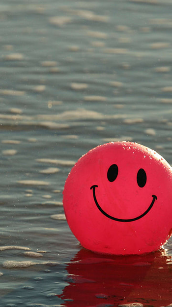 Smiley Ball, Ballon HD phone wallpaper