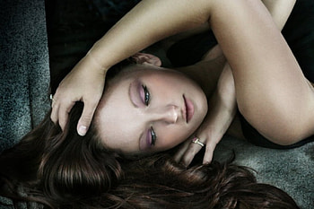 Moon Light, soft, lady, model, moonlight HD wallpaper