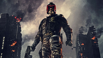 Dredd 2012 movie, Futuristic dystopia, Action-packed thrill ride, Karl Urban HD wallpaper