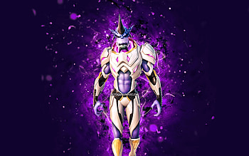 Kymera, , violet neon lights, Fortnite Battle Royale, Fortnite characters, Kymera Skin, Fortnite, Kymera Fortnite HD wallpaper