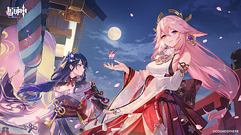 Kokomi, Yoimiya, Beidou, Keqing, Ningguang, Shenhe, Signora Genshin Impact HD wallpaper