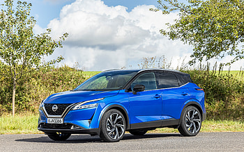 Nissan Qashqai 4x4, , road, 2022 cars, crossovers, EU-spec, R, 2022 Nissan Qashqai, japanese cars, blue Qashqai, Nissan HD wallpaper