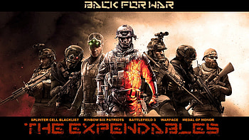 'awesome expendables video game' HD wallpaper