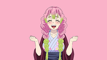 Mitsuri Kanroji, Mitsuri Kanroji, Anime, Demon Slayer: Kimetsu no Yaiba HD wallpaper