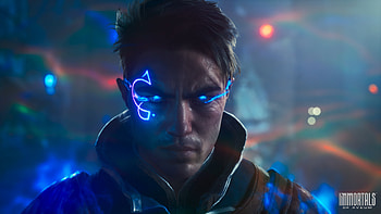Immortals of Aveum Mystic Warrior, video game, Immortals of Aveum, cyberpunk, futuristic, portrait, Futuristic Gaming HD wallpaper
