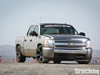’08 Chevy Silverado-8th Place, Gray, Bowtie, Black Wheels, GM HD wallpaper