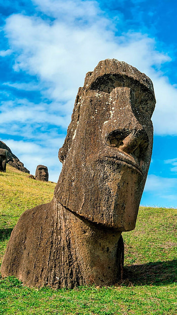 Moai , Ancient stone statues, Mystery enigmas, Polynesia HD phone wallpaper