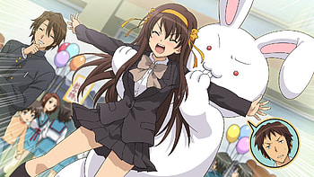 Reminiscence of Haruhi Suzumiya, Haruhi Suzumiya HD wallpaper