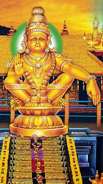 Ayyappan , Temple Background, temple, background HD phone wallpaper