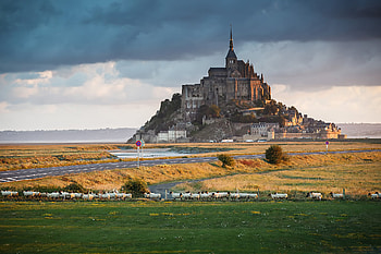 Mont Saint Michel, Travels, Cathedral, Castle HD wallpaper