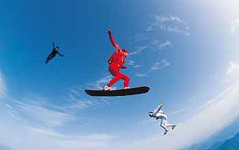Skysurfing, Fun fun, Olahraga ekstrem, Olahraga dunia HD wallpaper