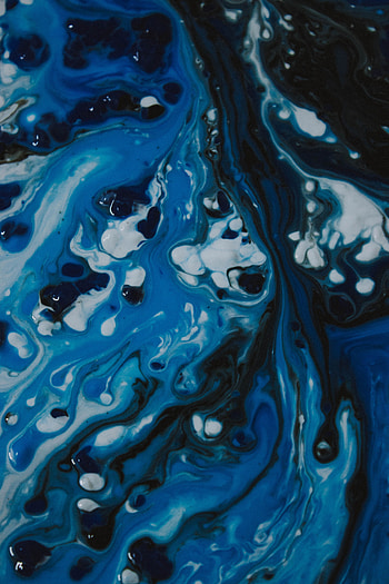 Abstract, Divorces, Paint, Liquid, Flow, Drips HD phone wallpaper