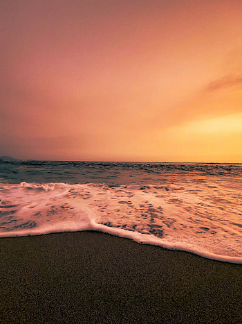 Último verano., aesthetic, dream, nature, beach, sunset, , dreamy, day, sun, graphy HD phone wallpaper
