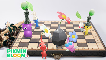 Pikmin Bloom: Chessboard, Pikmin HD wallpaper