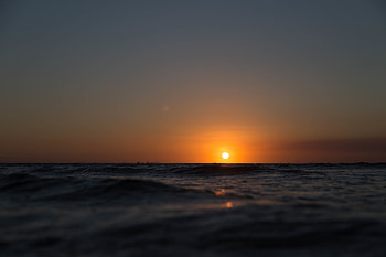 Nature, Sunset, Sky, Sea, Sun, Horizon HD wallpaper