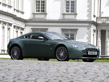 Aston Martin, Cars, Building, Side View, Style, 2008, V8, Vantage HD wallpaper