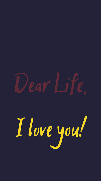 Love, Words, Life, Phrase, Inscription HD phone wallpaper