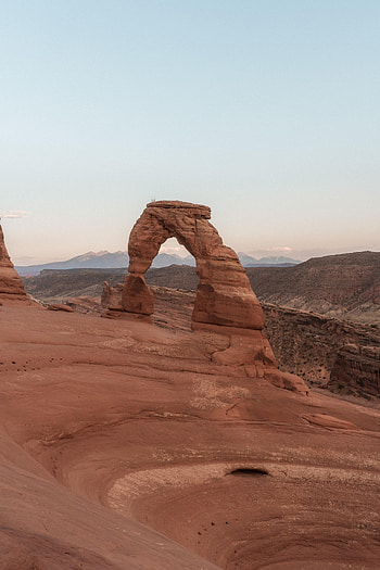 Nature, Mountains, Canyon, Rocks, Arch, Sandy HD phone wallpaper