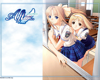 cute girls ,After Sweet Kiss,3, cute girls, after sweet kiss, 3 HD wallpaper