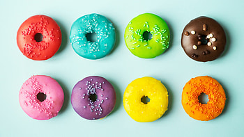 Doughnuts, Sweets HD wallpaper