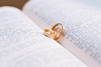 Love, Rings, Wedding, Couple, Pair, Book HD wallpaper