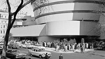 Architekturvision fr das, Guggenheim museum, Frank Lloyd Wright HD wallpaper